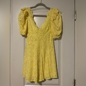 Natalia puff sleeve dress